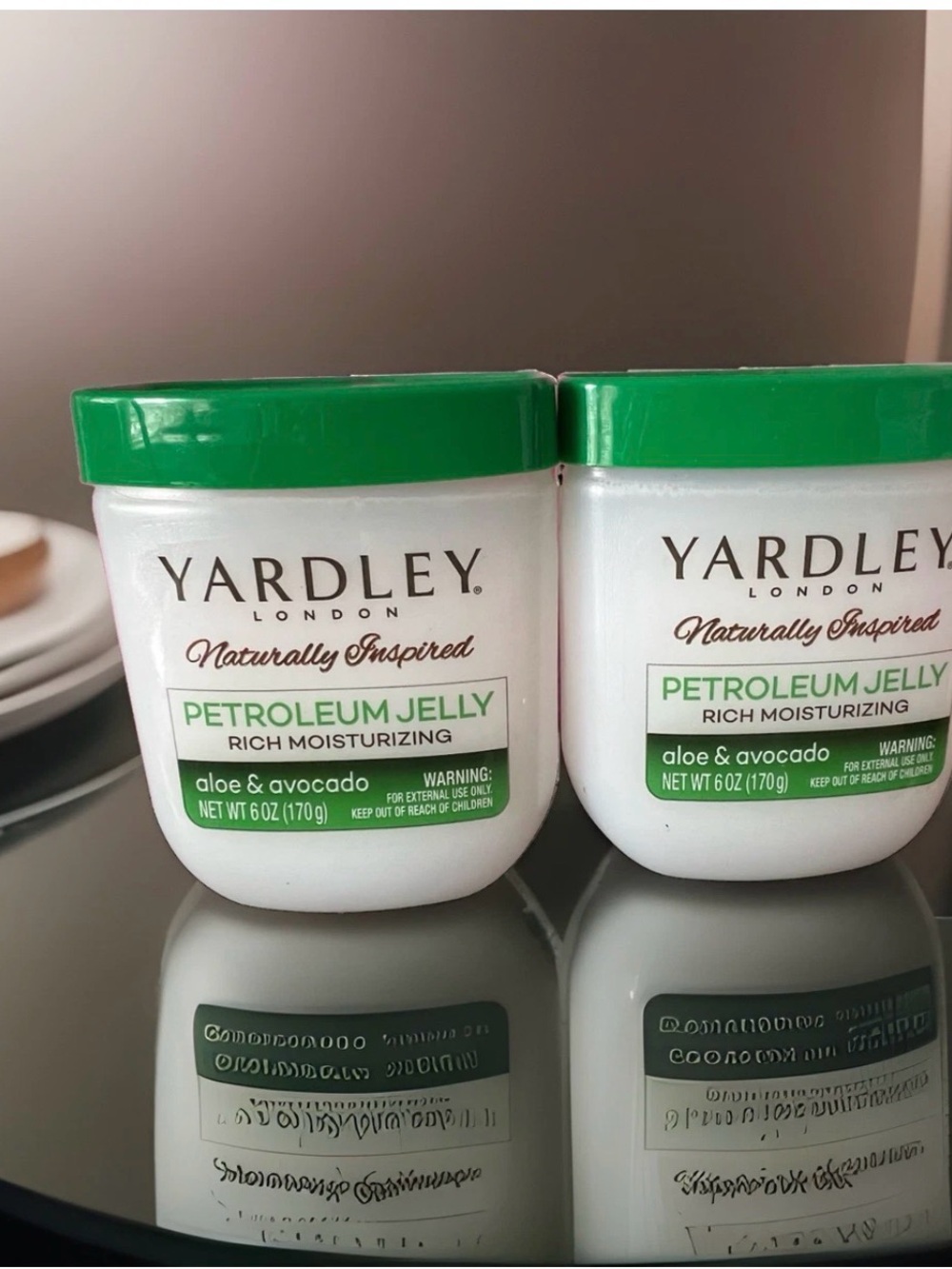 Yardley London Aloe & Avocado Petroleum Jelly - Green